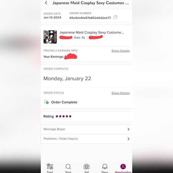 Japanese Maid Cosplay Sexy Costumes Perspective Lingerie Lace Outfit Babydoll US - Picture 9 of 9